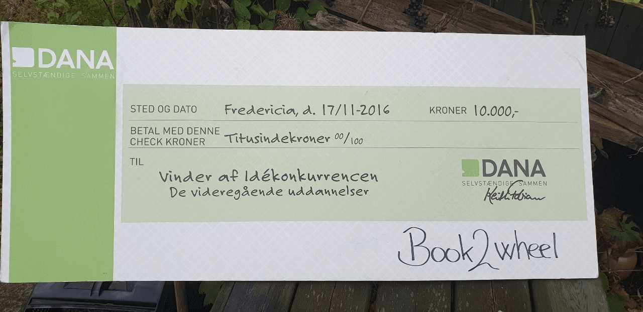 The winner of the Danish Entrepreneurship Award 2016